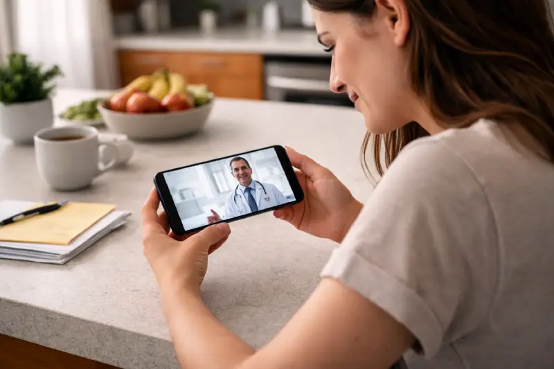Patient seeing missed call from unknown number