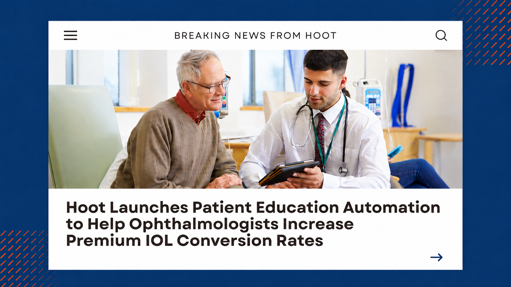Hoot Expands into Ophthalmology