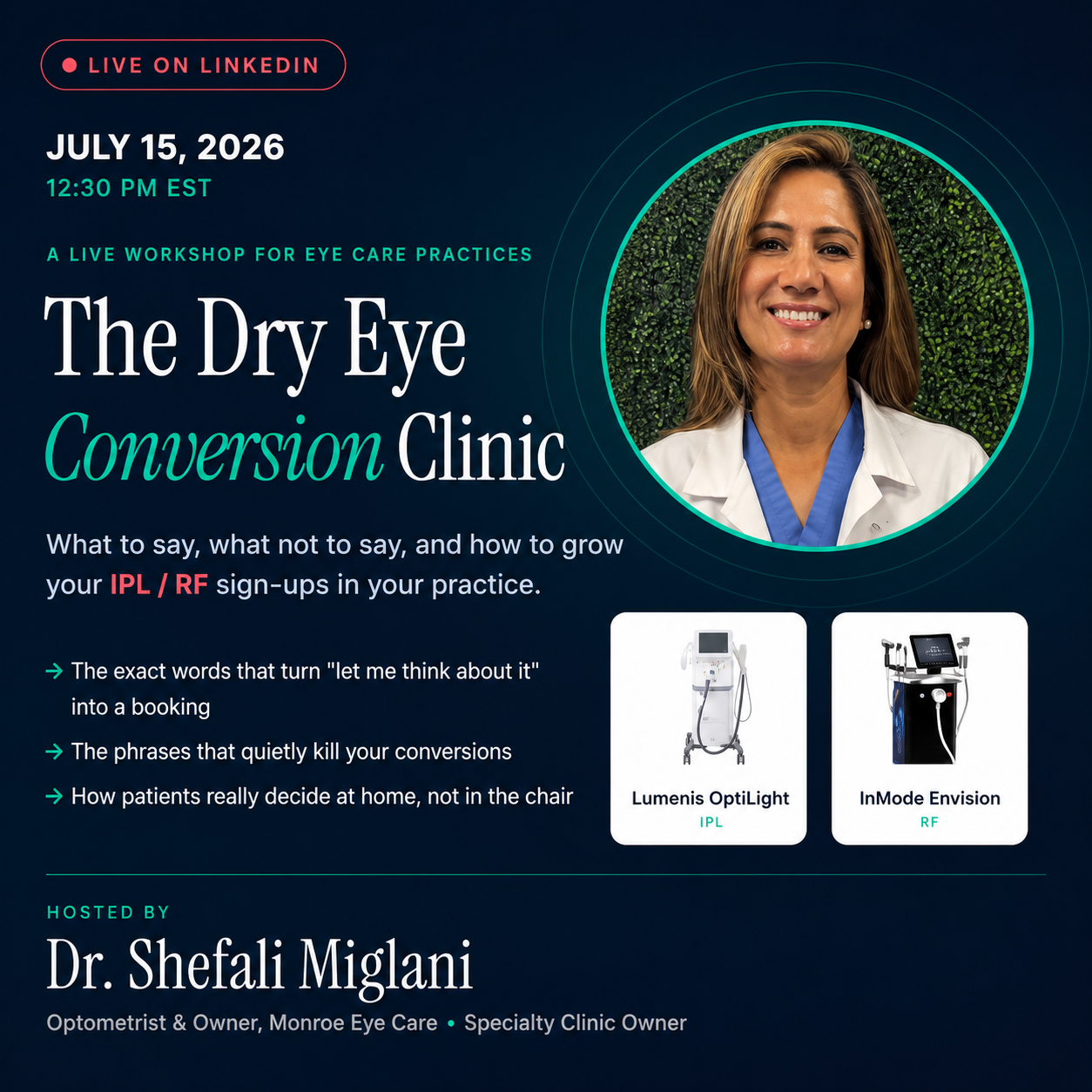 The Dry Eye Conversion Clinic
