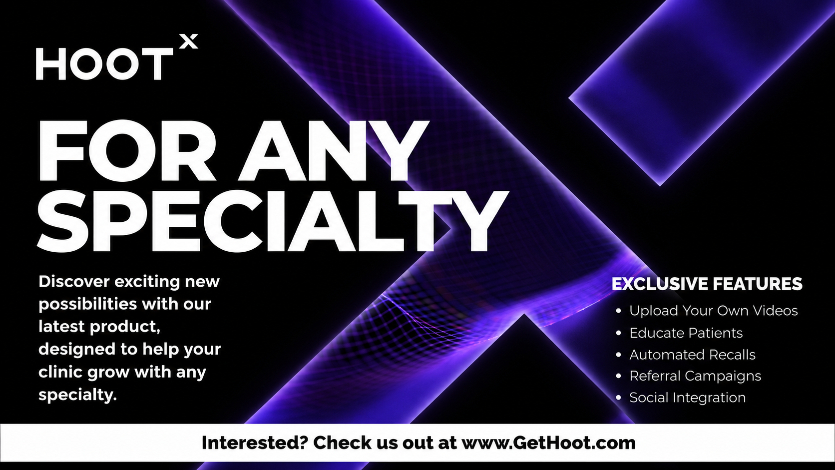 Hoot X Launches: Patient Education Automation Now Available for Any Practice