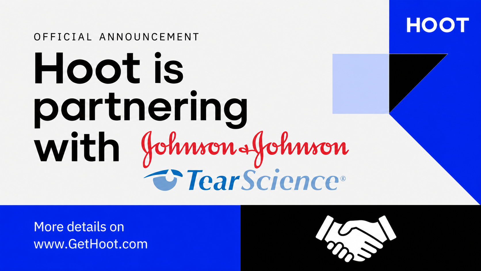 Johnson and Johnson TearScience Partnership